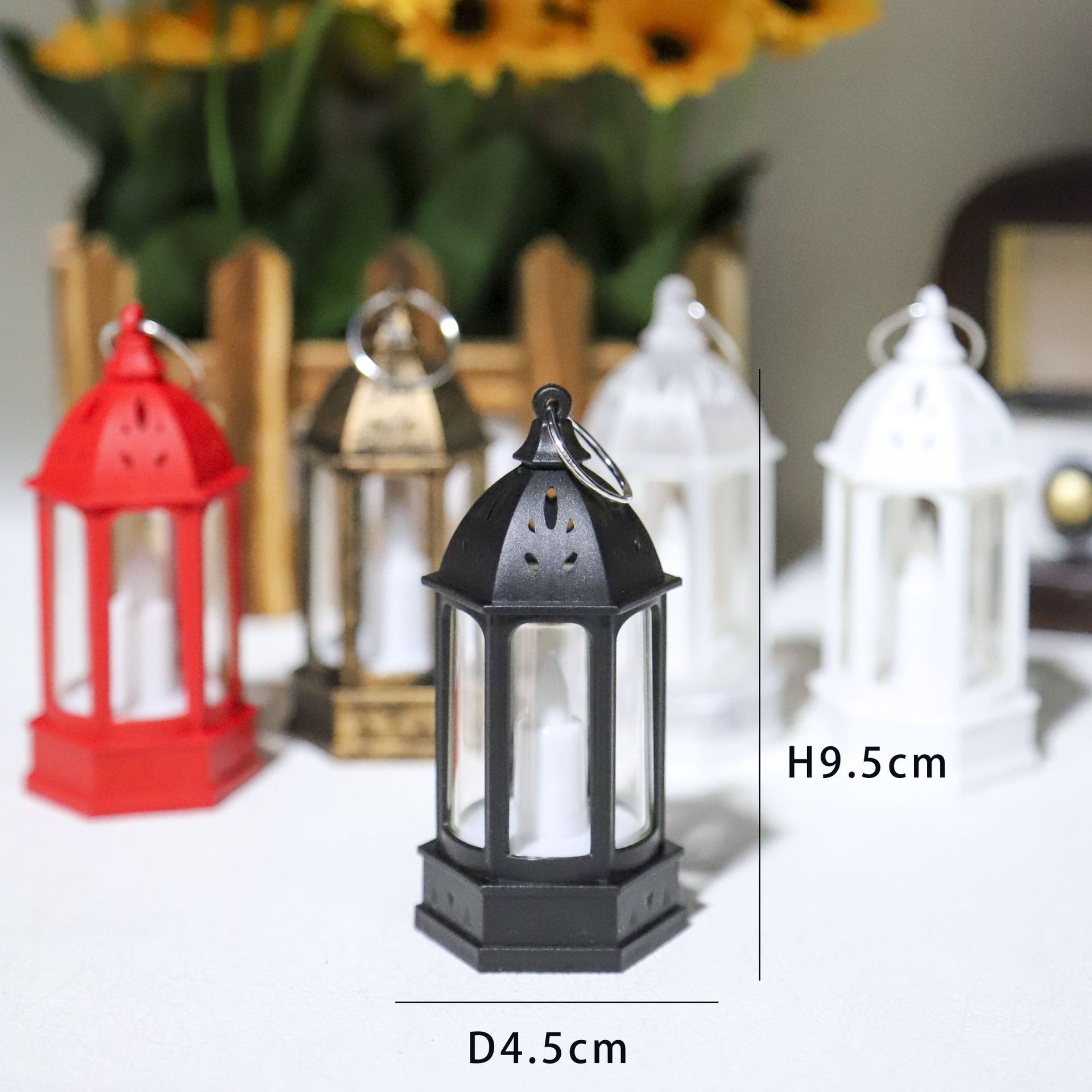 Candle Holder Supplies - Mini Lampe d'Ambiance Créative, Bougie Électronique