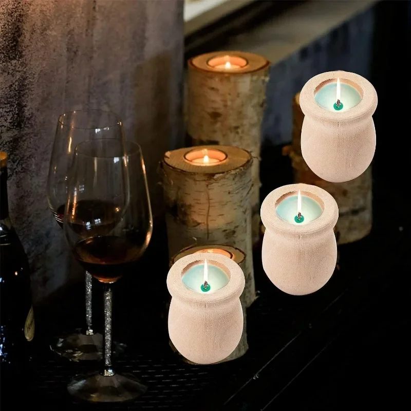 Vase à fleurs en bois vierge i - Candle Holder Supplies avis et prix