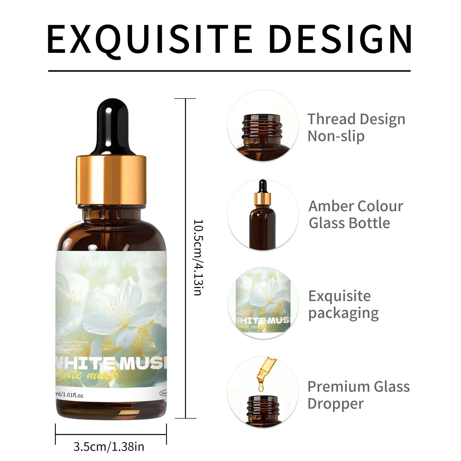 Huile essentielle de musc blan - Candle Making Supplies Fragrance Oils avis et prix